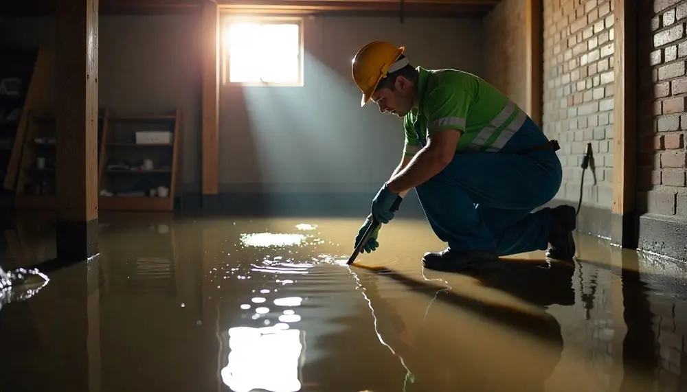 Professional water damage restoration services in Marion, WI